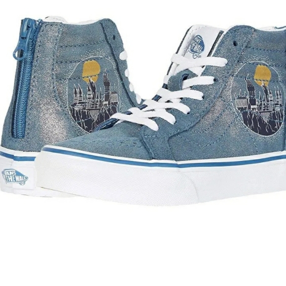 Vans Sk8 Hi White Harry Potter Vans Vans X Harry Potter